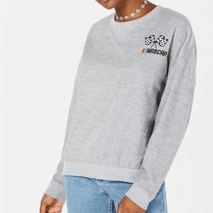 Juniors Cotton Embroidered NASCAR Sweatshirt
